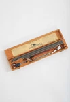 Vtg 1940S Keuffel & Esser Leroy Lettering Set Wood Box Drafting. Fixed Price $125.00.