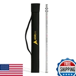 Adirpro 9-FT Aluminum Grade Rod 8THS, Dual Sided 5-SECTION Telescopic Level. Fixed Price $65.21.