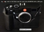 Luigi Half Case For Leica MP240/M240/MMII Fitted With Gps Grip,dhl Included!. Fixed Price $310.00.