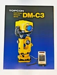 Topcon DM-C3 Brochure Catalog Electronic Distant Meter Vintage Printed Japan. Fixed Price $49.99.
