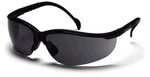 Pyramex Venture 2 Safety Glasses With Black Frame And Gray Anti-fog Lens. Fixed Price $10.19.