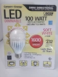 Feit Electric 1600 Lumens Bulb Omni 100 Watt Directional - Dimmable, Soft White. Fixed Price $64.99.