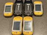 Lot Of 4 Trimble Geoxm 2005 Series Pocket Pc W/ Charging Docks Tested. Fixed Price $89.99.