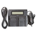 Lcd Dual Rapid Battery Charger For Trimble 5800 54344 Survey Gps Pentax EI-D-LI1. Fixed Price $29.99.
