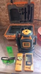 Johnson Acculine Pro 40-6540 Automatic-leveling Rotary Laser Greenbright. Fixed Price $199.99.