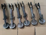 6 Tripod Legs Mg .50 Cal Military 1919 Spade Nsn 1005-00-322-9715. Fixed Price $490.00.