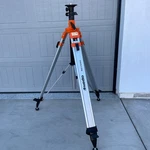 Nedo Extra Heavy Duty Aluminum Elevating Tripod-model 210683-185. Fixed Price $400.00.