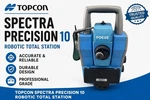 Spectra Precision Focus 10 -3 Prismless Robotic Total Station W/tripod- Trimble. Fixed Price $4699.99.