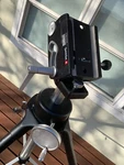 Top Of Line Quickset Hercules Tripod With Head. Fixed Price $1150.00.