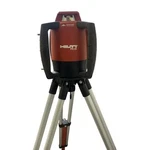 Hilti PR-25 Automatic Laser Level Kit W/ PRA-25 Sensor And PRA-71 & Tri-pod Look. Fixed Price $645.00.
