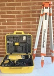 Topcon TP-L4 Pipe Laser Red Beam W/case, Charger, 2 Batteries & Tripod/ Tested!. Fixed Price $999.00.