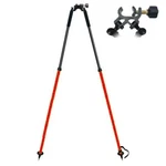 Thumb-release Pole Bipod W/ Anti Crush Head, Red, Aluminum Sitepro Sokkia. Fixed Price $139.00.
