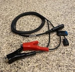 Gps External Power Cable A00400 With Alligator Clip For Leica Topcon/ Geomax. Fixed Price $39.00.