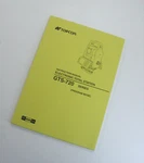 Topcon Instruction Manual Electronic Total Station, GTS-720 Series(program Mode). Fixed Price $50.00.