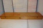 Vintage Keuffel & Egger Empty Oak Wood Box With Lift Out Tray Dovetail. Fixed Price $65.00.
