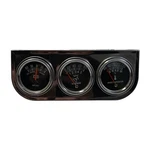 Universal 2" Triple Chrome Gauge Set - Water Temperature Oil Pressure Amperes. Fixed Price $54.49.
