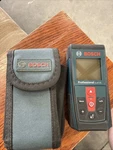 Bosch Glm 40 Laser Distance Measure Device 135FT Range Case & New Batteries Nice. Fixed Price $37.05.