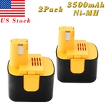 2PCS 12V 3.5AH Ni-mh Battery For Panasonic EY9001 EY9006B EY9101 EY9106B PA1204N. Fixed Price $47.89.