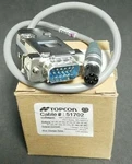 Topcon #51702 Cable For GTS-2, GTS-3, & GTS-4 Total Stations. Fixed Price $59.00.