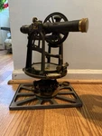 Antique Keuffel Esser Surveyor Transit Original Tripod &measuring Rod C1900. Fixed Price $3999.00.