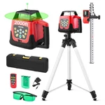Vevor 2000FT Rotary Laser Kit Self Leveling Green Horizontal With Tripod. Fixed Price $269.99.
