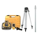 Topcon RL-H5A Rotary Laser Level W/ LS-80X Receiver & Tripod 9FT Rod. Fixed Price $799.00.