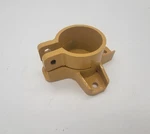 Trimble MS972 MS975 MS976 Cat Yellow Mast Bracket Mount Metallic. Fixed Price $95.00.
