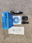 96031-10 Holux GR-230 Bluetooth Gps Receiver W/ Cords, Car Charger Bundle Used. Fixed Price $65.38.