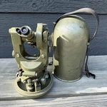 Early Wild Heerbrugg Theodolite Swiss Made Bullet Case Serial# 38575-BROKEN Clip. Fixed Price $175.00.