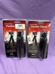 Monoprice 10272 Small Ultra Light Flexible Tripod Black Swivel Head Folds Qnty. Fixed Price $15.45.