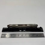 Starrett No. 98 12" Machinist Bench Level With 3 Vials Vintage Woodworking Tool. Fixed Price $125.00.