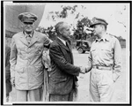 Secretary Of War Robert Patterson, General Douglas Macarthur, William Knudsen,. Fixed Price $12.99.