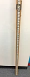 8' David White Wooden Telescoping Surveying Rod, Rule, Inches, Vntg. Fixed Price $44.99.