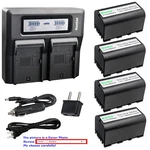 Kastar Battery Dual Lcd Fast Charger For Leica GEB221 733270 772806. Fixed Price $127.99.