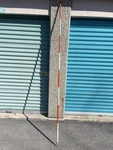 8' Dietzgen Surveyor Surveying Post Range Pole Stick Rod Prism Grade. Fixed Price $70.00.