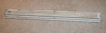 6 David White 9010 Surveying Tripod Legs, 54" Long, 7/8" Diameter. Fixed Price $44.99.