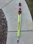 Seco Thumb-release Anti-crush Bipod W/ Prism Pole And Target. Fixed Price $175.00.