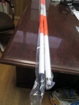 8' Surveyor Surveying Post Range Pole Rod Stick Prism Grade Leveling 837426. Fixed Price $39.99.