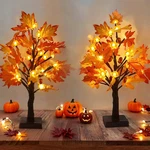 Fall Decorations Artificial Lighted Maple Tree,total 48 Led Battery/usb. Fixed Price $41.99.