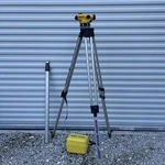 Spectra Precision AL24M Auto Level Tripod & Stick Magnetic Dampened Compensator. Fixed Price $199.99.