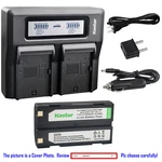 Kastar Battery Dual Lcd Charger For EI-D-LI1 Trimble R8 Gps MT1000. Fixed Price $47.99.