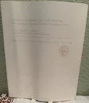 Frank Armstrong / Genesis Of Uranium And Gold Bearing Precambrian Quartz 1981. Fixed Price $22.00.