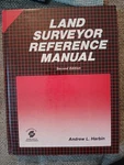 Land Surveyor Reference Manual 2E 1989 Engineering Review Series Harbin. Fixed Price $29.75.