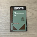 Vintage Rare Epson 2MB Ram Pcmcia Card Memory Made Japan. Fixed Price $149.99.