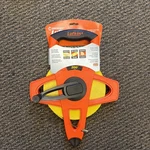 Crescent Lufkin FE200 1/2" X 200' Hi-viz Orange Fiberglass Tape, Feet & Inches. Fixed Price $30.00.