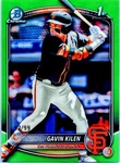 2025 Bowman Chrome Draft #BDC40 Gavin Kilen Green Refractor 1ST /99 A1. Fixed Price $29.99.
