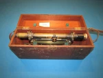 Antique 1914 Eugene Dietzgen Surveyor Brass Transit Level Scope 5585 Wood Case. Fixed Price $489.99.