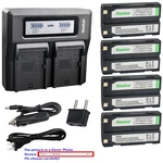 Kastar Battery Dual Lcd Fast Charger For EI-D-LI1 Trimble 52030 54344. Fixed Price $65.99.
