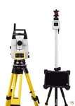 Used Leica ICR70 5" Robotic Total Station Kit W/ CC200 10" Tablet Icon & AP20. Fixed Price $32799.00.