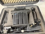 Trimble, Battery Adapter W/ 2.4 Ghz Georadio, 3 Batteries, Remote PRISM606. Fixed Price $600.00.